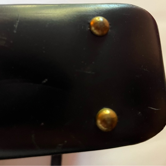 Dolfan Vintage 60's  Leather Handbag  - Made in France - Picture 13 of 13